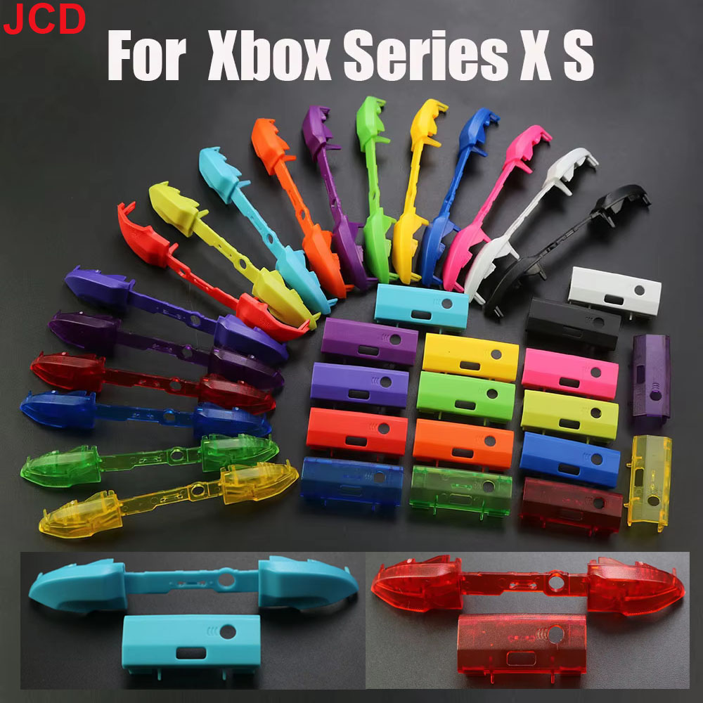 Table Tennis Xbox Game - バンパートリガーボタンmodキット,センターバーホルダー,交換修理部品,xboxシリーズxsゲームコントローラー,jcd 1セット
