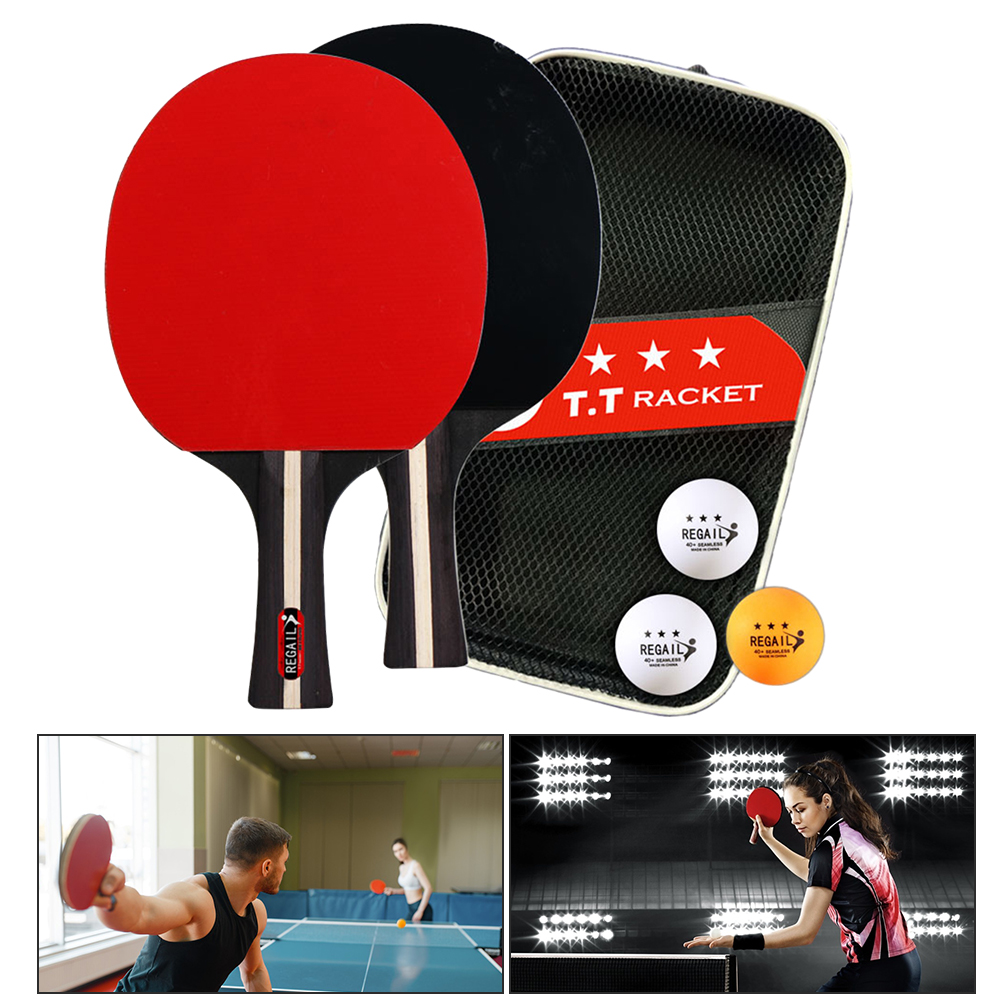 卓球ラケット,バッグ付き,ピンポンラケット,2ラケット,3ボ - Table Tennis Is Played With A のレビューと価格
