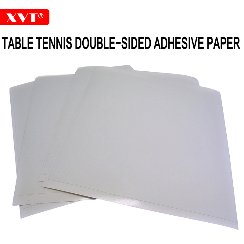 XVT 卓球両面粘着紙 ピンポンラバー接着剤紙 ピンポンラケ - Table Tennis Logo のレビューと価格