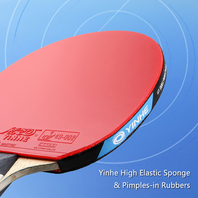 Yinhe-スターピン付き卓球ラケット,10b,炭素,攻撃, - Table Tennis Viscaria のレビューと価格