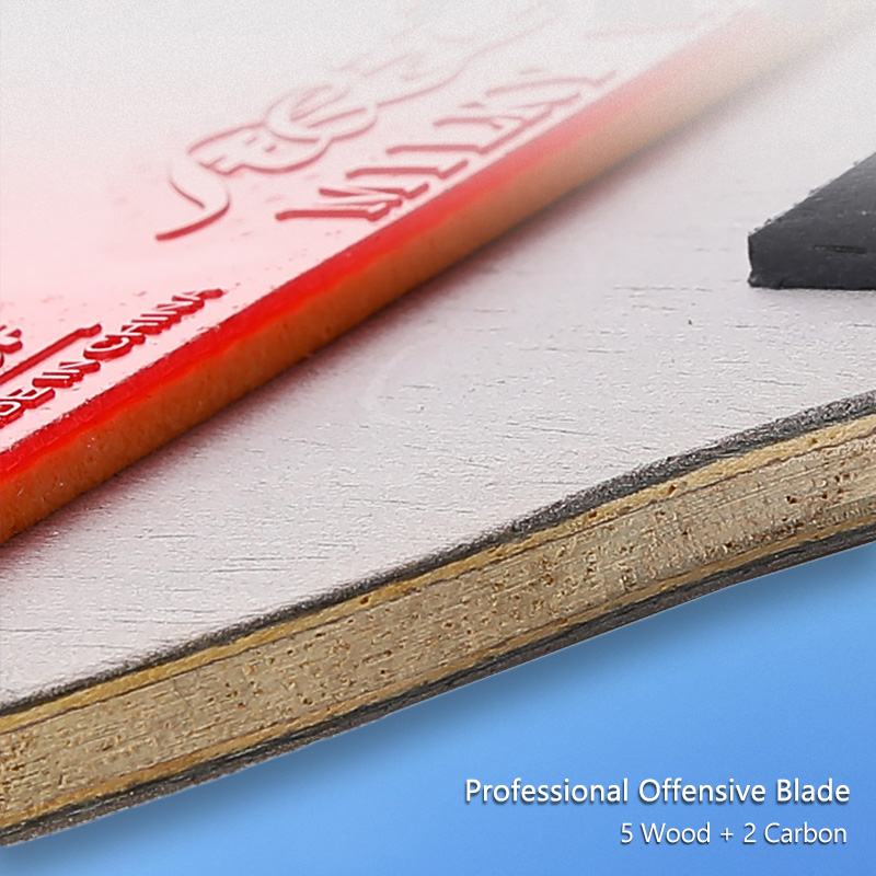 Yinhe-スターピン付き卓球ラケット,10b,炭素,攻撃, - Table Tennis Viscaria のレビューと価格