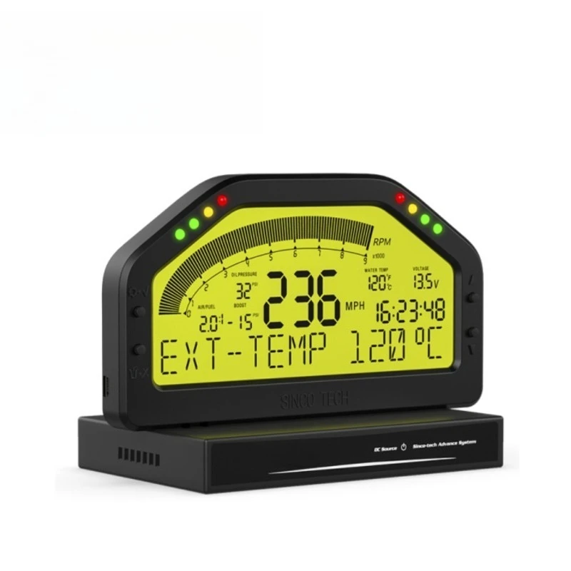 レーシングダッシュボード 12V ユニバーサル多機能一体型速 - Rubber Booster Speed のレビューと価格